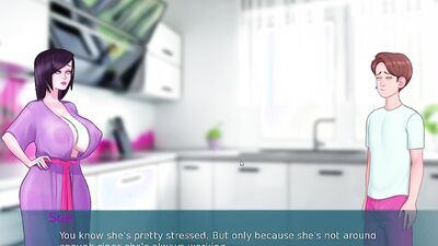 SEX NOTE - I catch my mom and my step mom having sex in the couch - Ep. 1