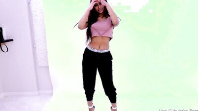 New Model has perfect boobs & slutty mouth