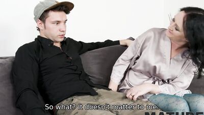 MATURE4K. Stepsons cock is excellent for mature woman who wants banging