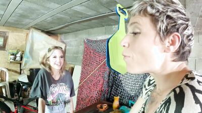 Crazy Anal Threesome with venezuelan babe Alice Fantasy and french Milf Charlie