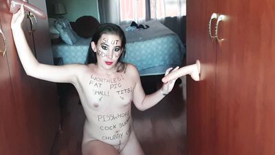 Body writing slut fantasizes of fucking more than one cock
