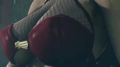 Stunning Sex with Hot Girl and Alien in Threesome, Moaning Very Hard