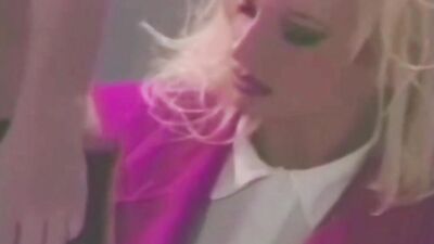 Woman frozen and stripped in elevator (Evil Woman)