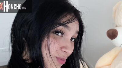 Stepsisters PRANK With Pussy On Step Bro's dick - Amateur Latina Teen Threesome