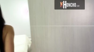 Part 1: 18 year cute girl Skinny Latina Step Sis (Dick On Face Blowjob)