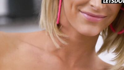 Stepsisters Gina Valentina & Emma Hix Seduce Stepdad Into Crazy Threesome - SCAM ANGELS