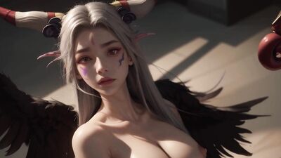IA generated Ultimecia (Final Fantasy)