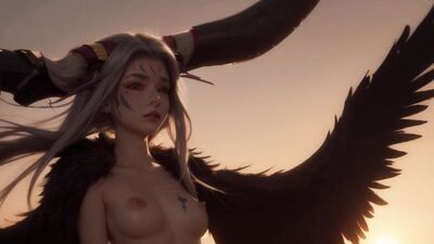IA generated Ultimecia (Final Fantasy)