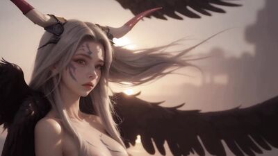 IA generated Ultimecia (Final Fantasy)