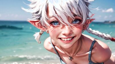 AI generated Alisaie (Final Fantasy XIV)