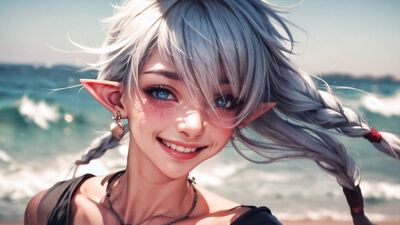 AI generated Alisaie (Final Fantasy XIV)