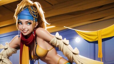 AI generated Rikku (Final Fantasy X)