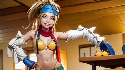 AI generated Rikku (Final Fantasy X)