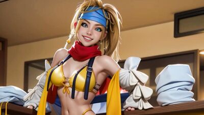 AI generated Rikku (Final Fantasy X)