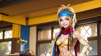 AI generated Rikku (Final Fantasy X)