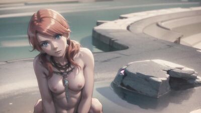 AI generated Oerba Dia Vanille (Final Fantasy XIII)
