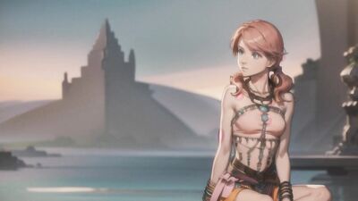 AI generated Oerba Dia Vanille (Final Fantasy XIII)