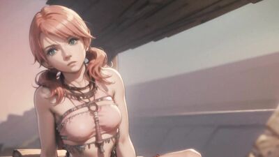 AI generated Oerba Dia Vanille (Final Fantasy XIII)