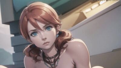 AI generated Oerba Dia Vanille (Final Fantasy XIII)