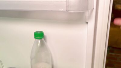 Stepson cum in stepmom's pussy and jerked off quietly in the bathroom