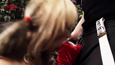 WHORNY FILMS Bimbo Slut With Massive Fake Tits Shows Off Her Fucking Skills