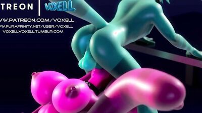 June Futa 2023 SFM & Blender Porn Compilation