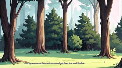 Tomboy Sex in forest HENTAI Game Ep.2 hot footjob in the tent !