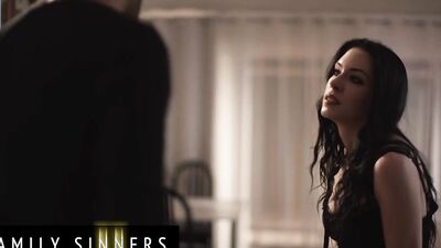 FAMILY SINNERS - Anna De Ville Fucks Her Step Cousin And It's All Worth It Due To His Big Package