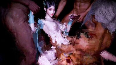 Beauty lady join group sex - 3D Hentai 229