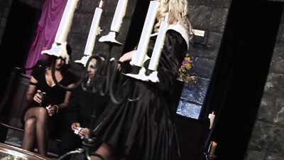 WHORNY FILMS Priest Indulges In Crazy Swingers Group Sex At The Church