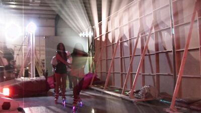 Kit Lee And Kat Lee Fuck Two Skater Dudes In A Group Sex
