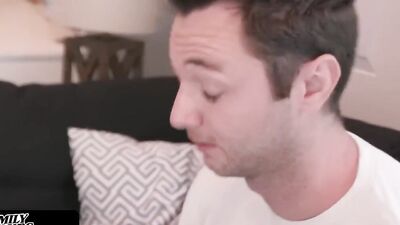 Stepbro Creeps On His Hot Ass Teen Stepsis