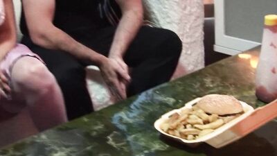 This blonde milf really likes group sex and cums every time during double penetration