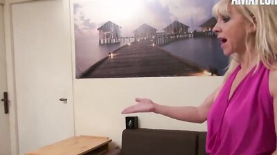 Amateureuro - Busty French Amateur Mother Rides Her Stepson Young Cock