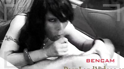 Horny babes join men in group sex around the car