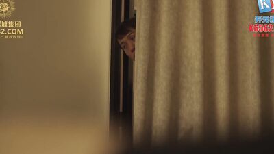 Sharing a HOTEL ROOM with STEPDAD STEPDAUGHTER seduced STEPDAD and SWALLOWED cum