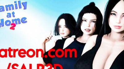 Family At Home 2 #27: My hot stepmom helps me cum - By EroticPlaysNC