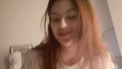 Awkward stepmom woke me up with a PUSSY