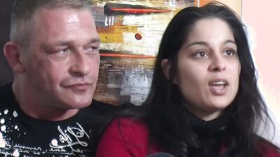 German innocent student with kinky couple for afternoon