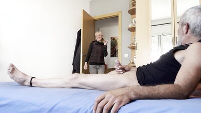 I TOOK OUT MY DICK TO MASTURBATE AND MY STEP-SISTER CAME INTO THE ROOM