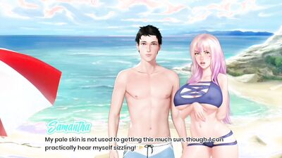 Prince Of Suburbia #44: Cream application ends in hot sex on the beach - By EroticGamesNC