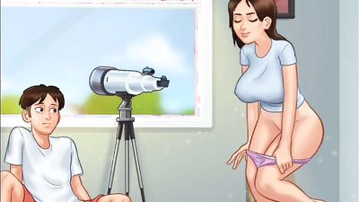 Summertime Saga #57 - Pervert Girl Likes Getting Her Tight Pussy Lick While She Cum