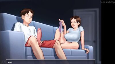 Summertime Saga - Jenny - Complete movie (Busty horny stepsister)