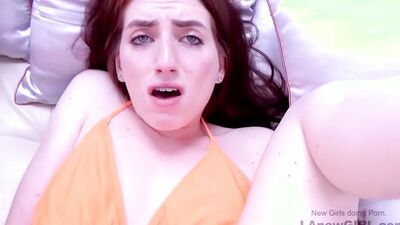 Super cute teen with Braces fucked by Dad