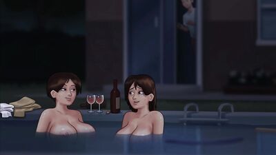 Summertime Saga- stepmom sex - GAMEPLAY Part 2 (Debbie)