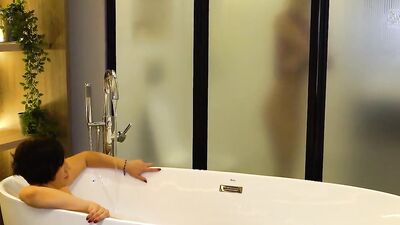 Hot Teen Joins Her Step Mom In Bath! (porn hot teen)
