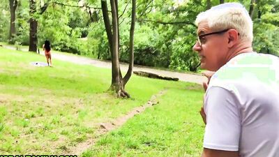 STEPDAD CAUGHT PERVING on HUGE TITS TOPLESS TANNING TART – IMMORAL FAMILY 4K