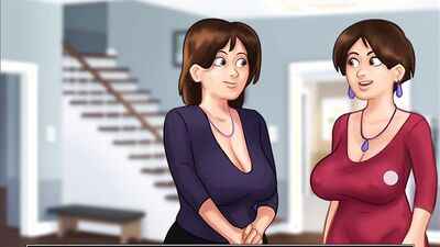 All Sex Scenes With Diane - Landlord Lady Big tits - Animated Porn Game Compilation