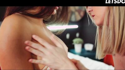 Kinky StepSisters Cheat In Front Of Their Husbands Full Scene