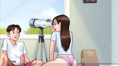 Summertime Saga en Español-Historia Principal-Parte 17- NOS ADENTRAMOS AL MUNDO WEBCAM CON JENNY!!